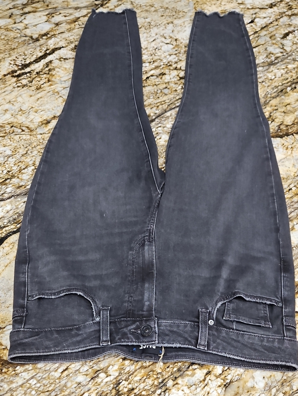PAIGE Women's Black Washed Jeans. Size 30 Inseam 27.5" Rise 10.5"